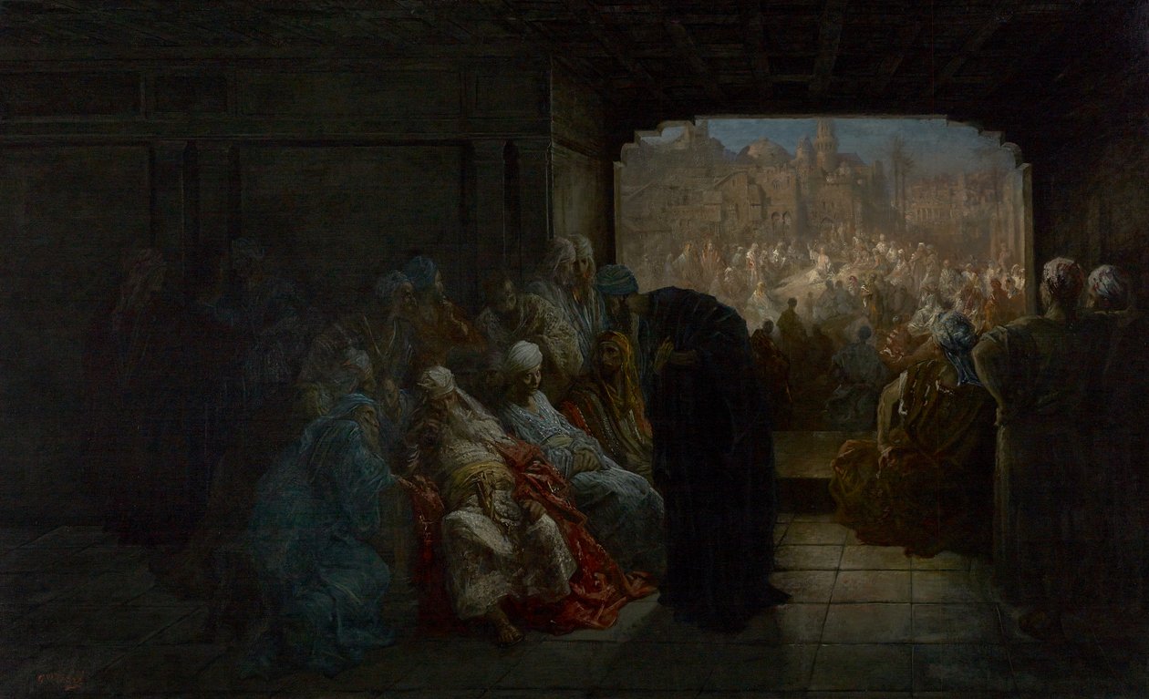 La casa di Caifa, 1875 da Gustave Dore