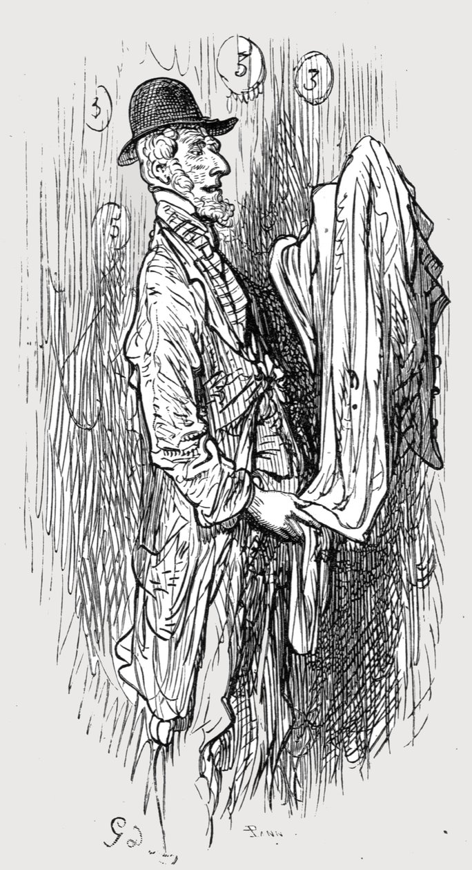 Il venditore di vestiti usati da Gustave Dore