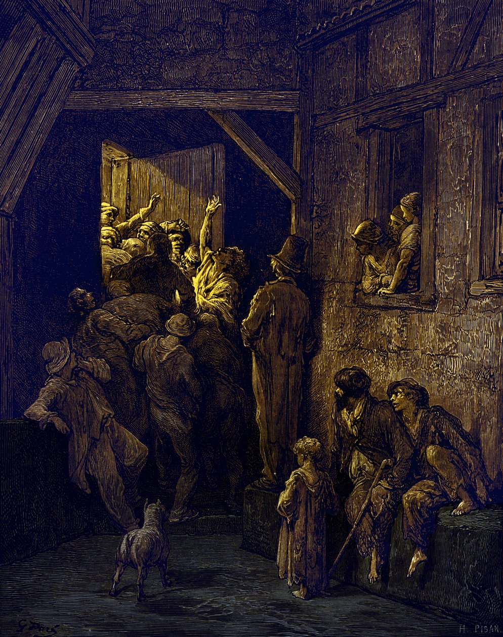Cacciatelo fuori, Ratcliff da Gustave Dore