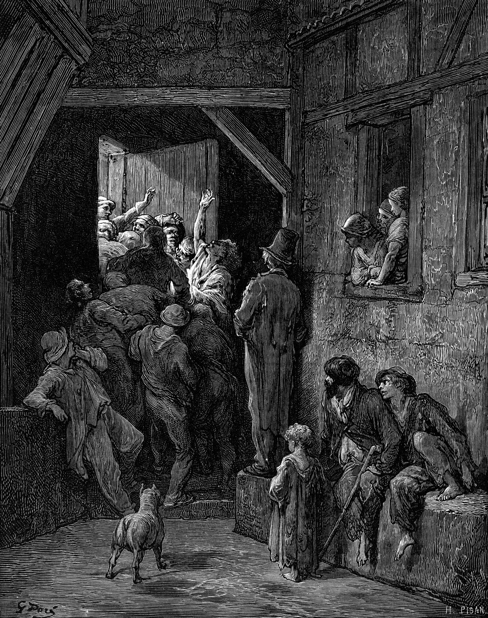 Cacciatelo, Ratcliff di Gustave Doré da Gustave Dore