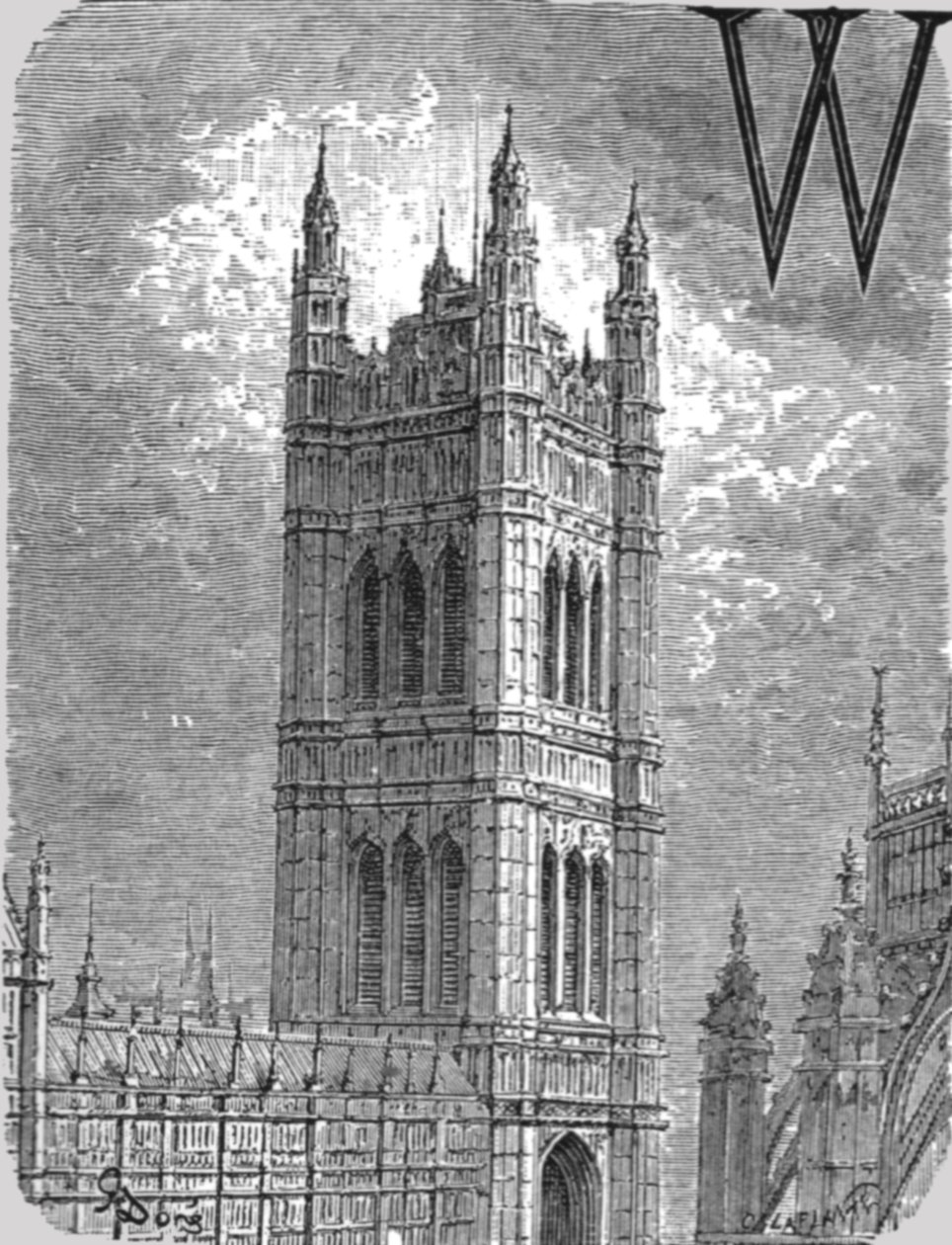 Victoria Tower | Gustave Dore | Stampa d'arte