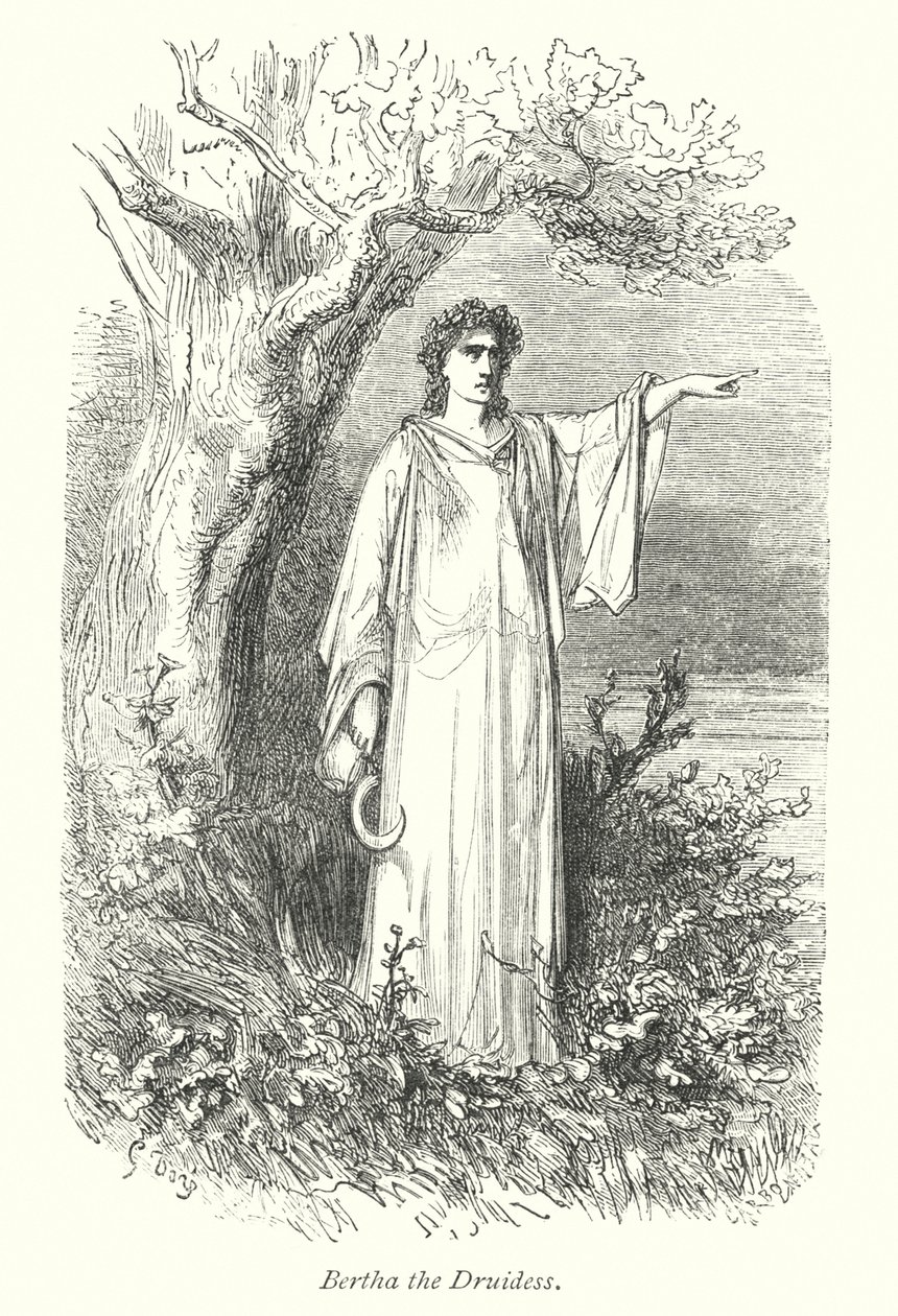 Foresta di Windsor (incisione) da Gustave Dore