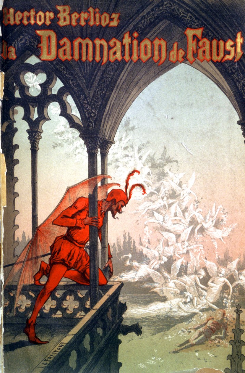La dannazione di Faust di Hector Berlioz da Gustave Fraipont