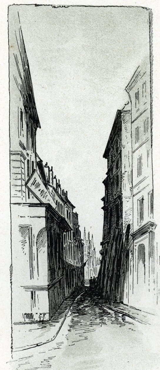 Veduta della rue de l