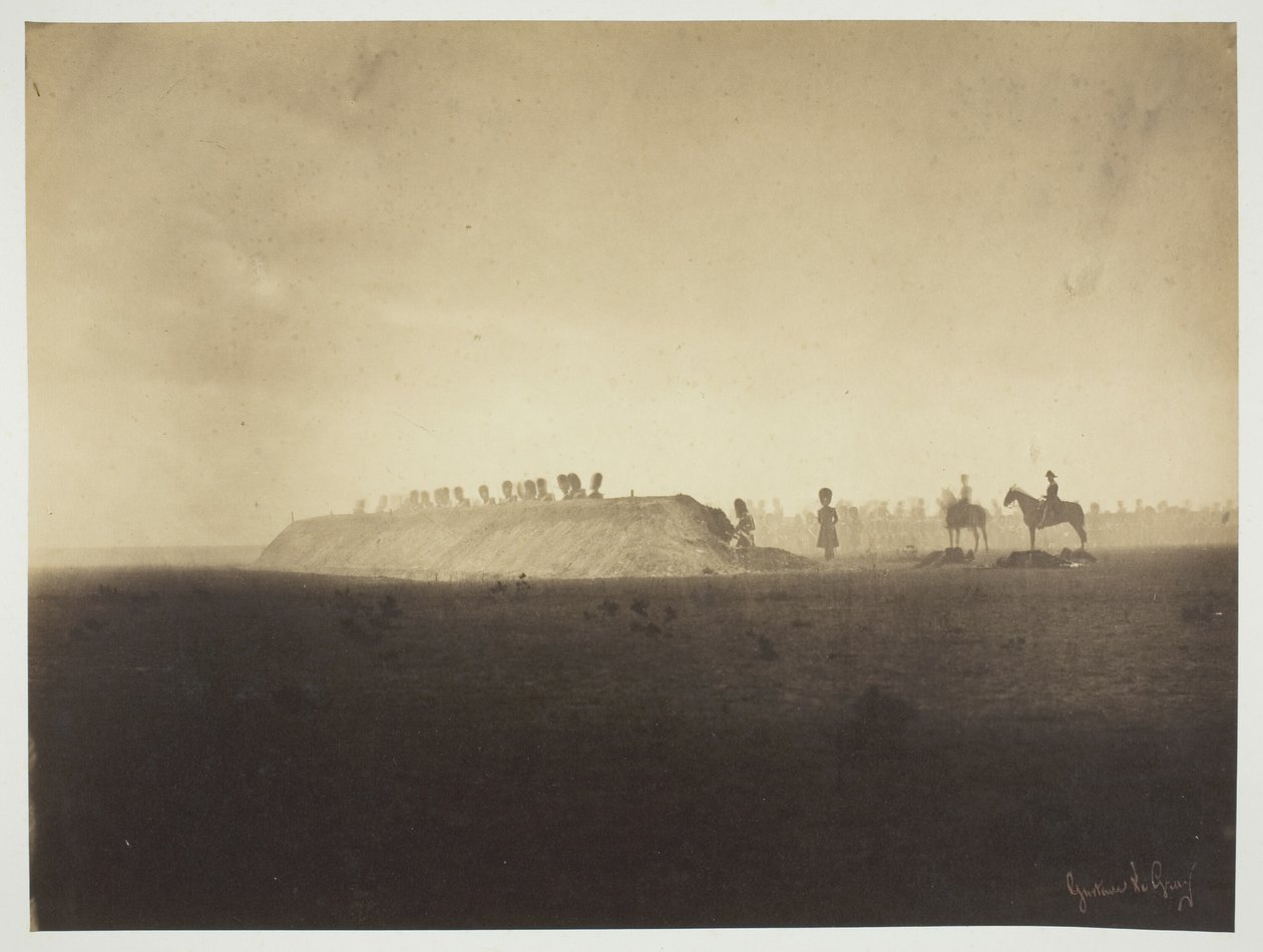 Accampamento di Chalons: Manovre del 3 ottobre da Gustave Le Gray