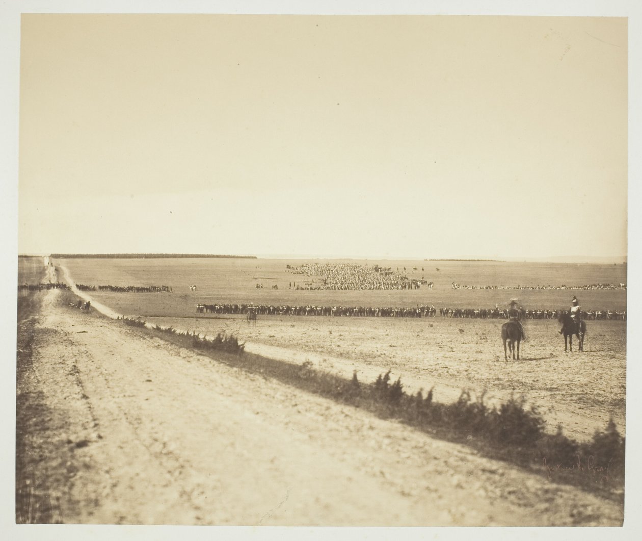 Manovre, Camp de Châlons da Gustave Le Gray