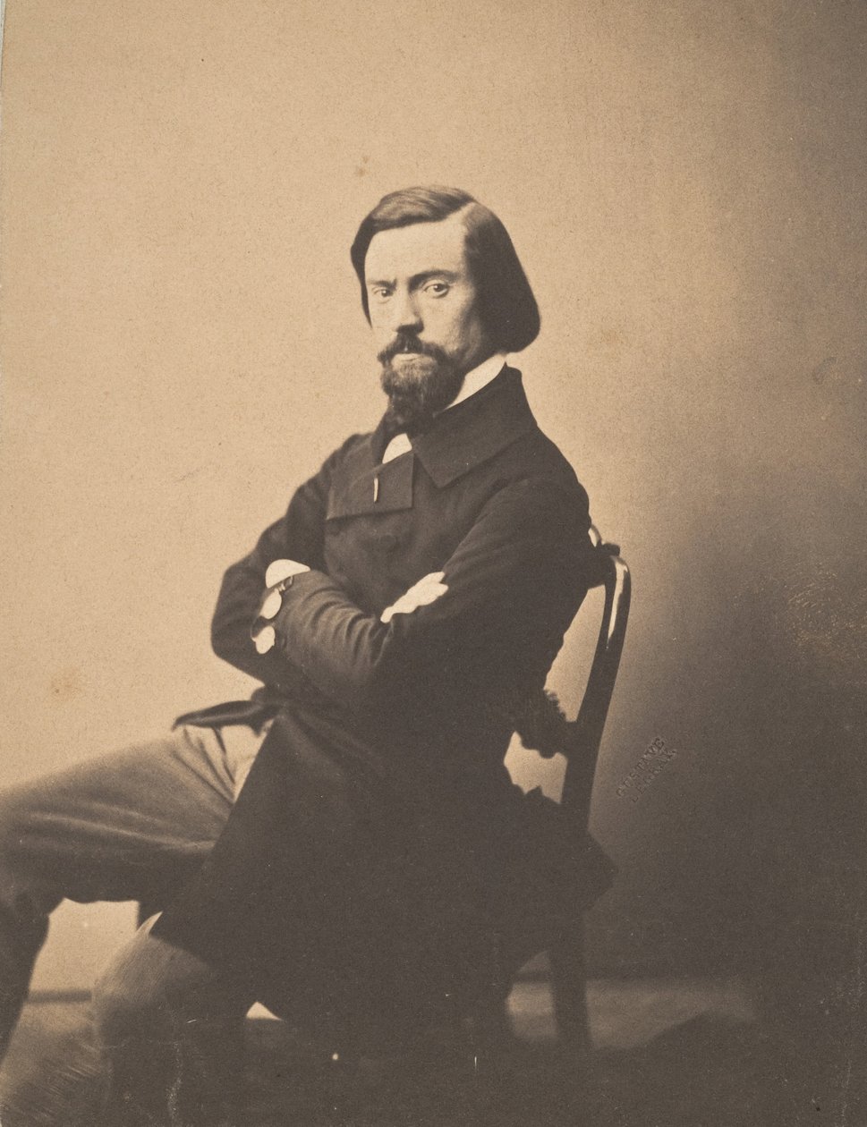 Ritratto di Pitre-Chevalier da Gustave Le Gray