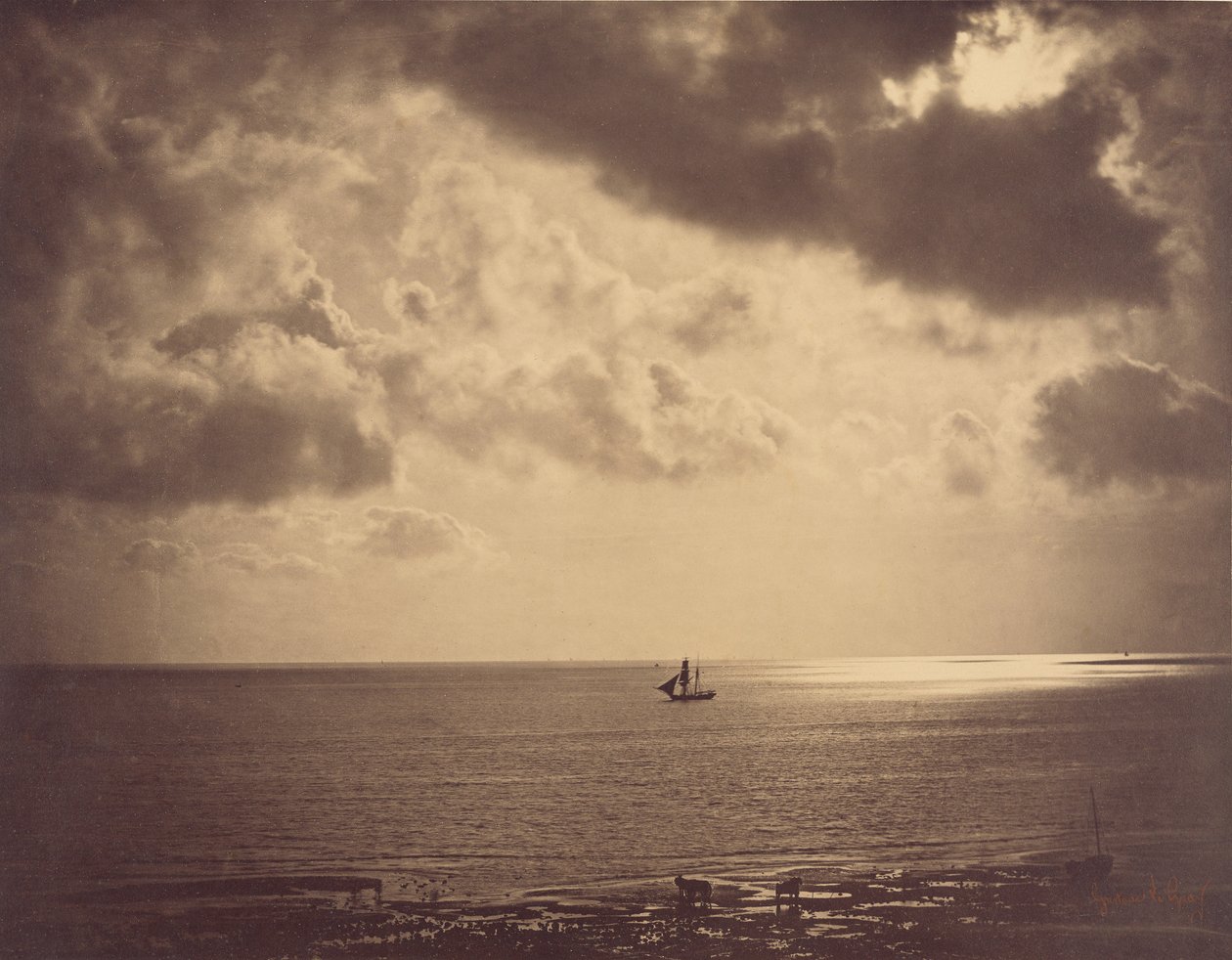 Il brigantino da Gustave Le Gray