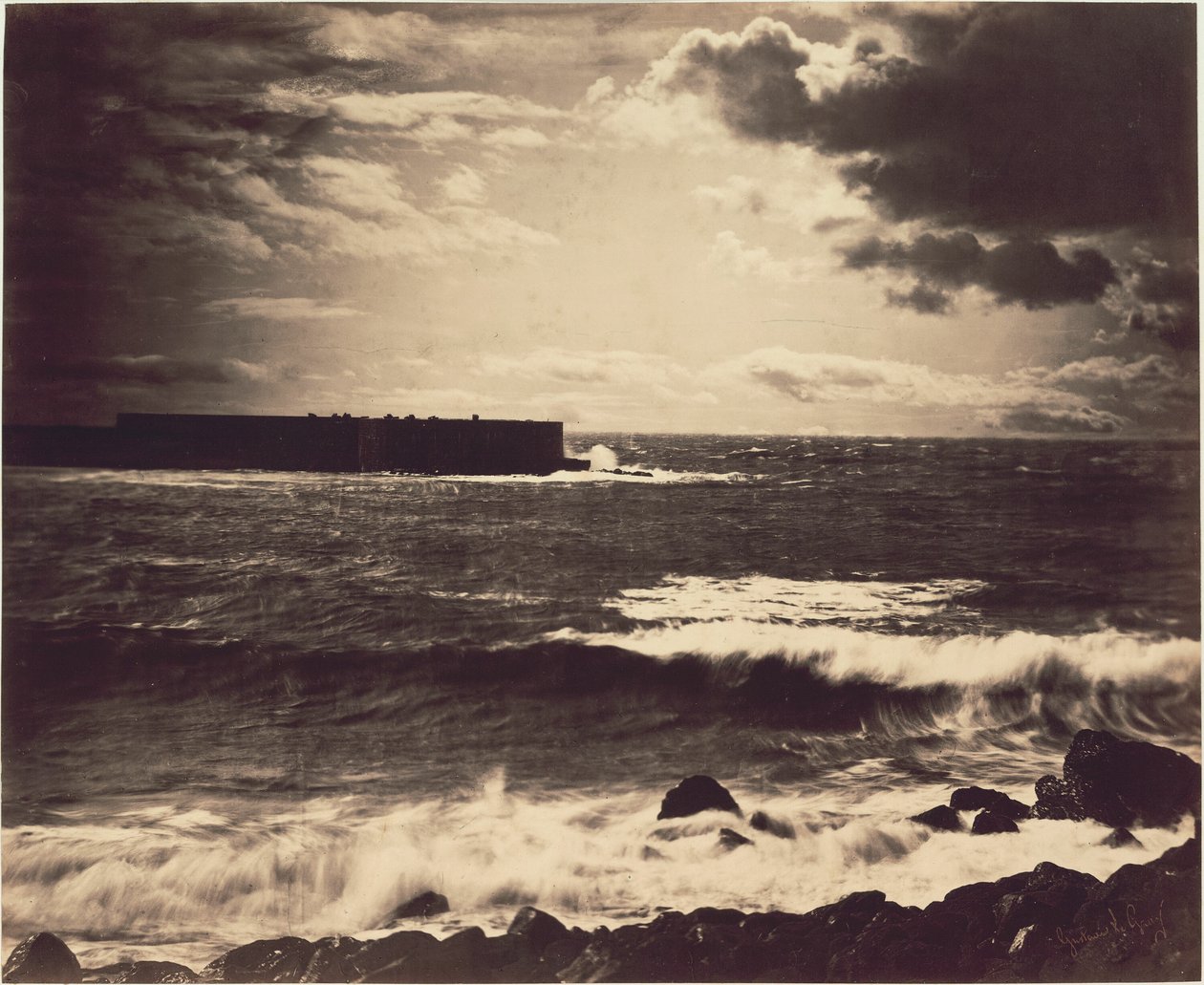 La grande onda, Sète da Gustave Le Gray