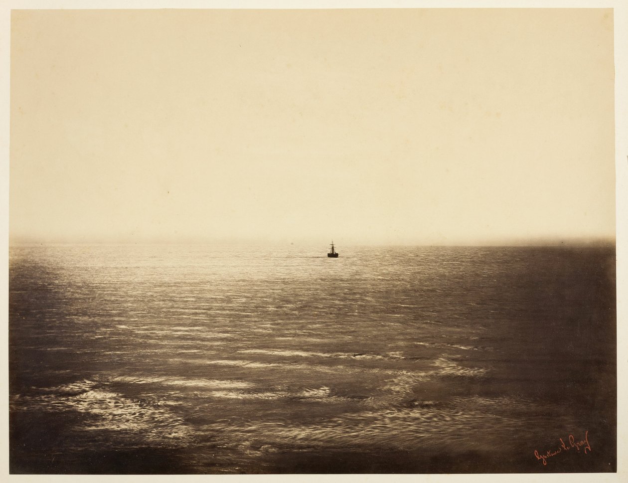 Il battello a vapore da Gustave Le Gray