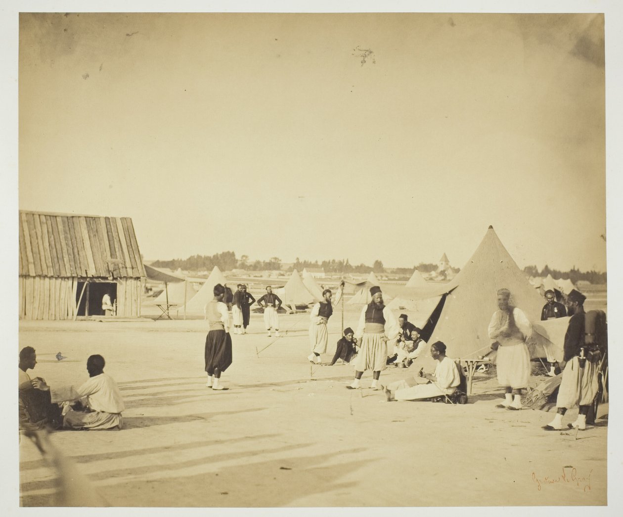 Senza titolo (Zouaves) da Gustave Le Gray