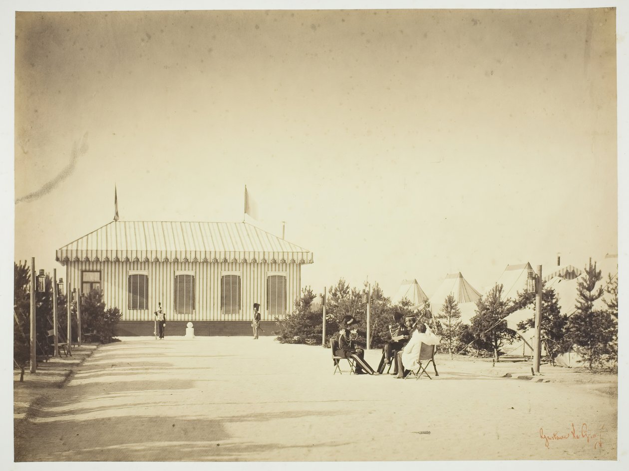 Senza titolo [ufficiali], 1857 da Gustave Le Gray