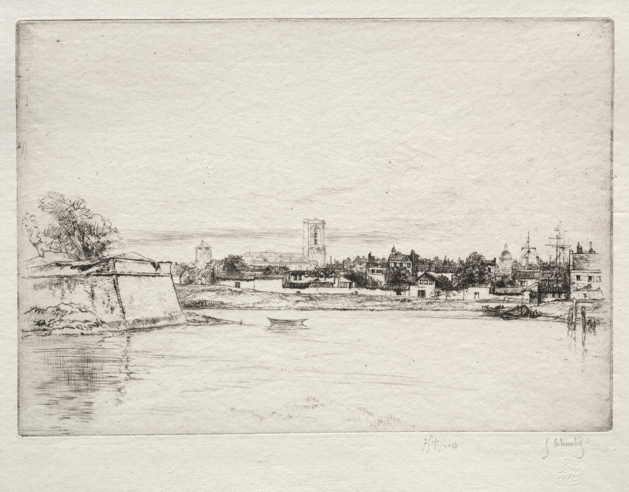 Le Petit St. Eloi, La Rochelle da Gustave Leheutre