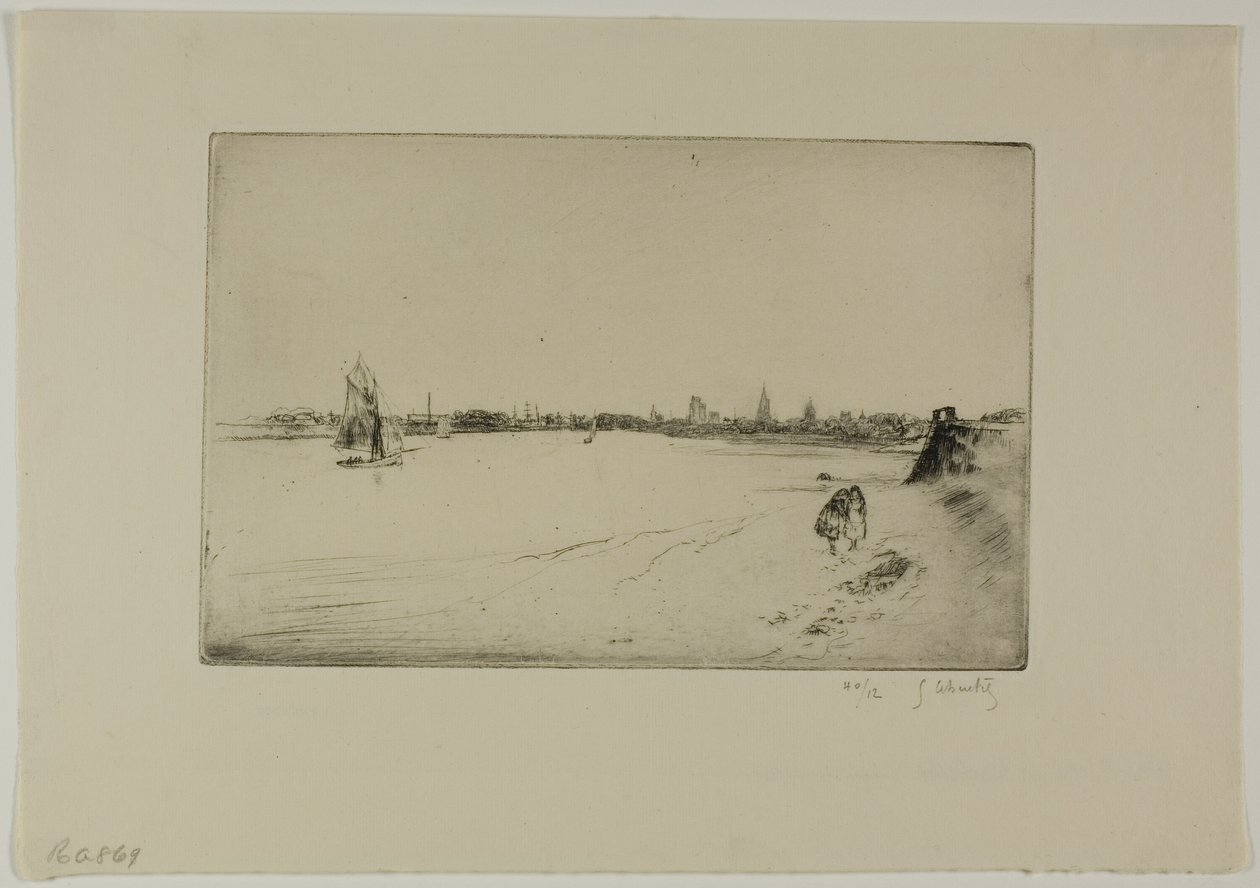 Il porto esterno di La Rochelle da Gustave Leheutre