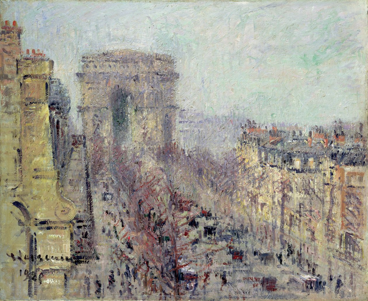 Avenue de Friedland, Parigi da Gustave Loiseau