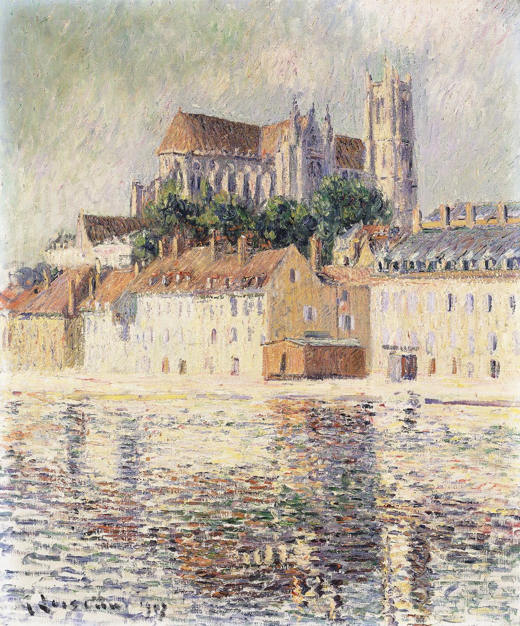 Cattedrale di Auxerre da Gustave Loiseau