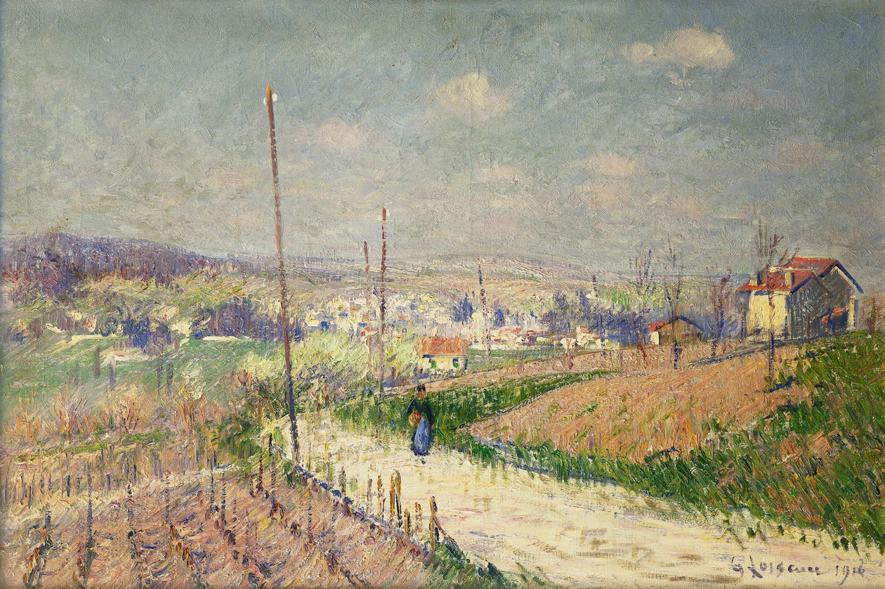 Primavera in Ile de France da Gustave Loiseau