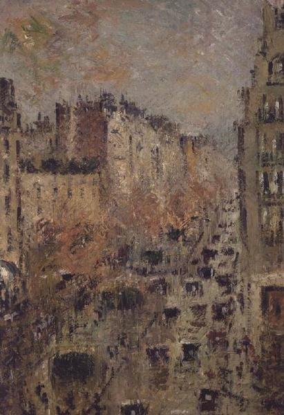 Il Boulevard Raspail, 1928 da Gustave Loiseau