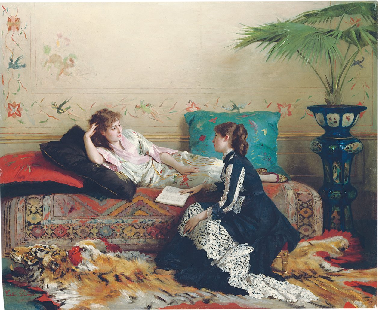 Momenti di ozio da Gustave Léonard de Jonghe
