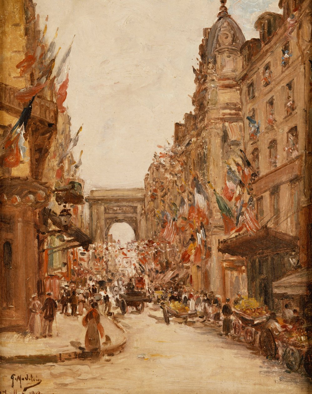 Giorno della Bastiglia da Gustave Madelein