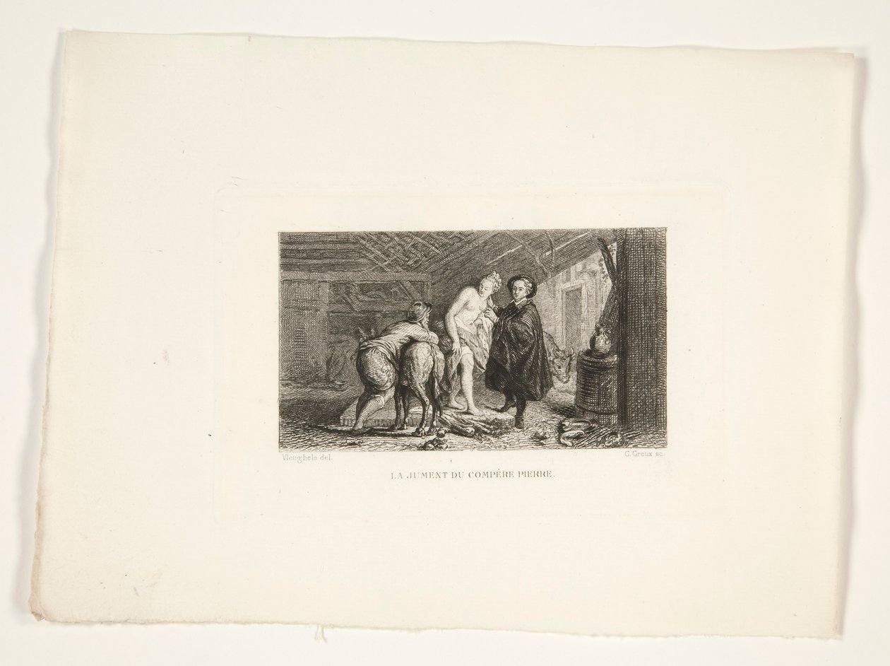 La Giumenta del Compare Pietro da Gustave Marie Greux