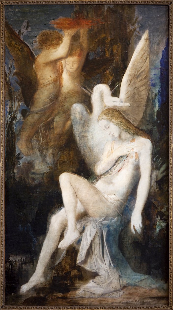 Leda e il cigno da Gustave Moreau