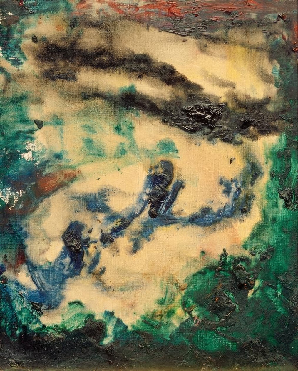 Senza titolo (Schizzo a colori) da Gustave Moreau