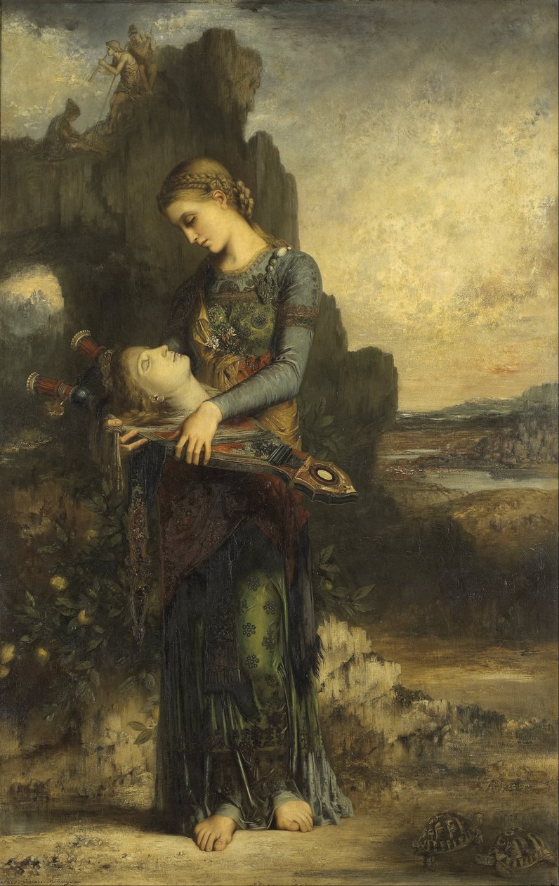 Francese: Orphée Orpheus da Gustave Moreau