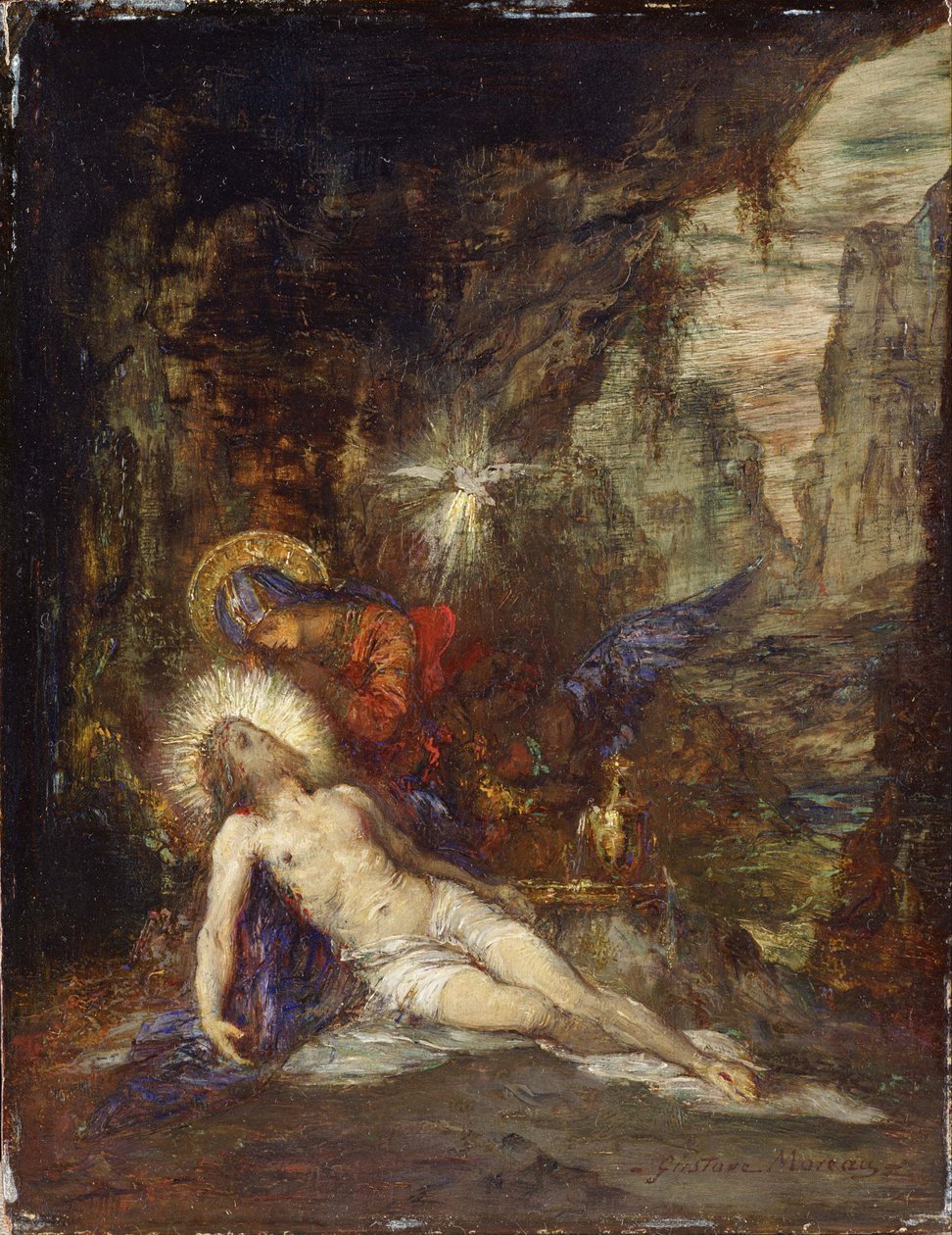 Pietà, c. 1876 da Gustave Moreau