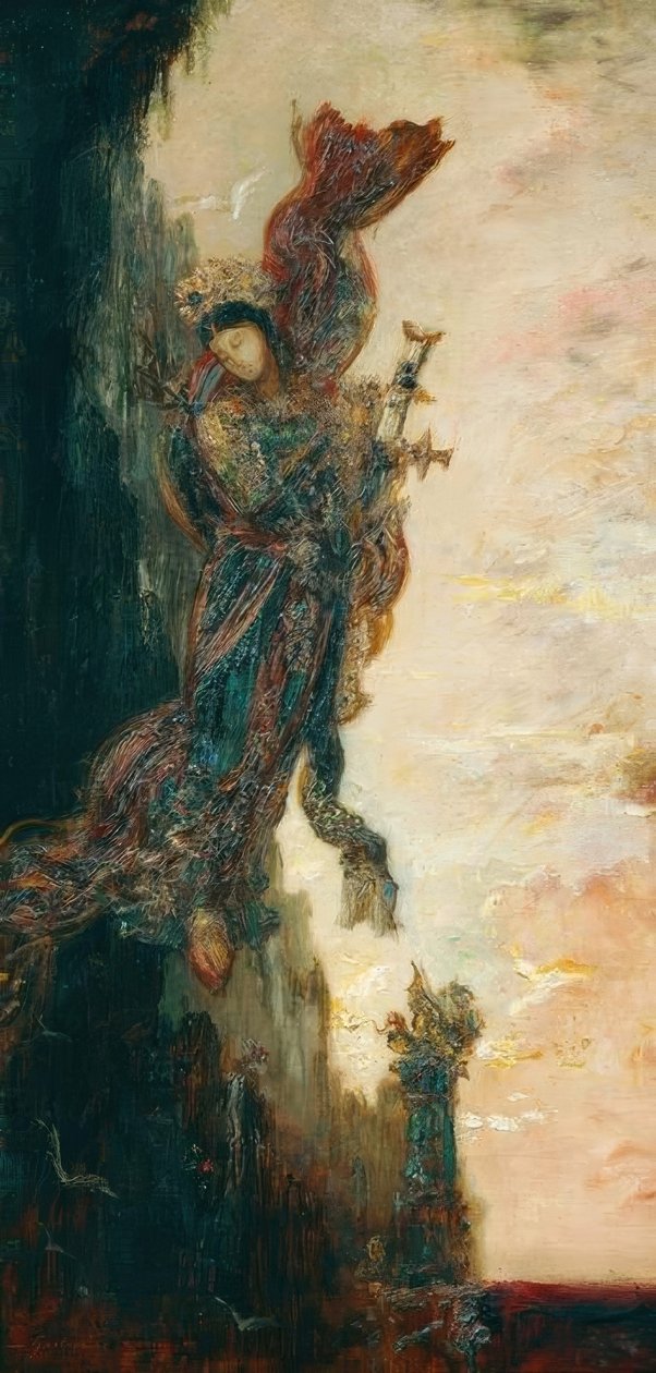 Saffo cadente da Gustave Moreau