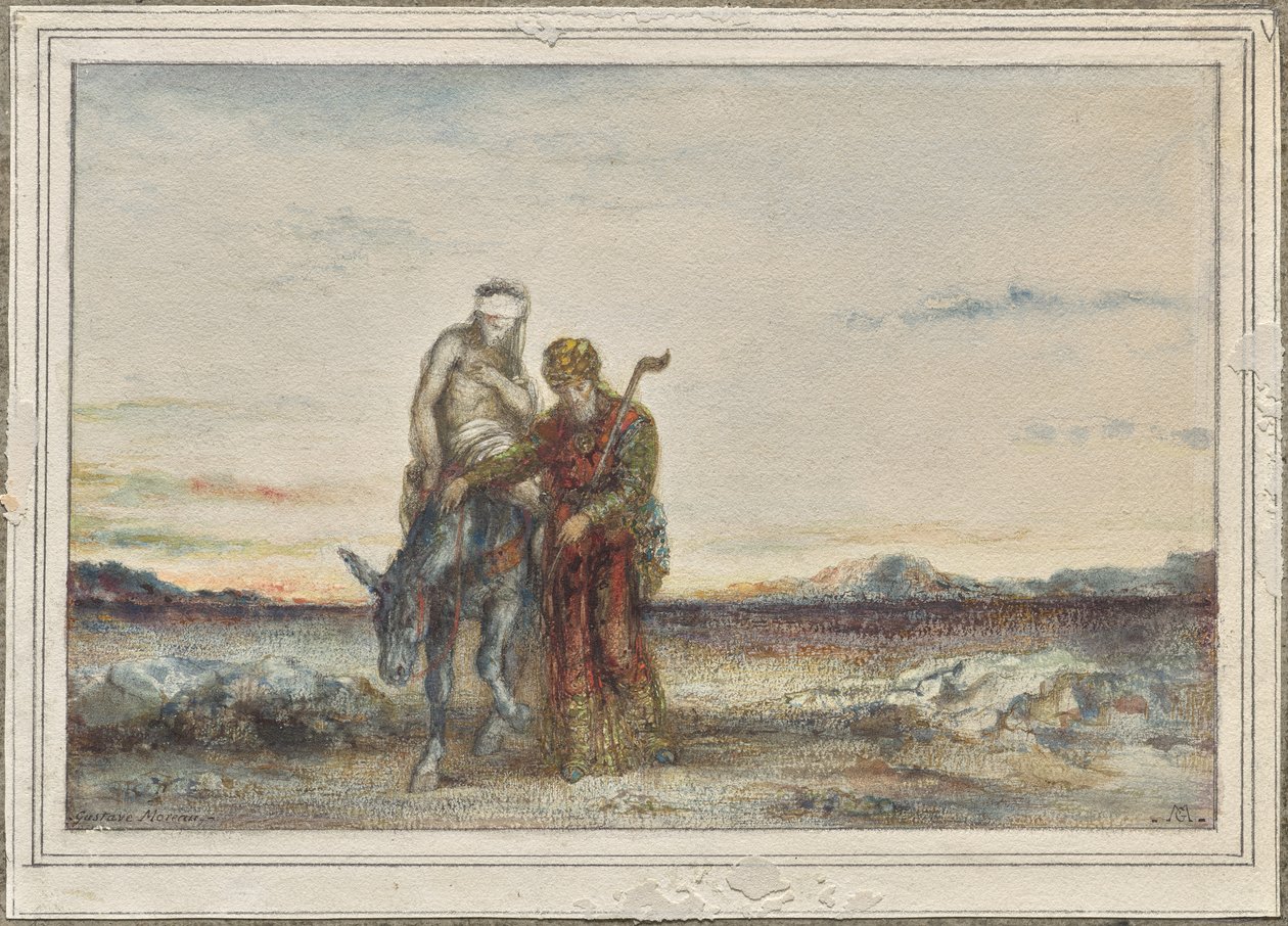 Il buon samaritano da Gustave Moreau