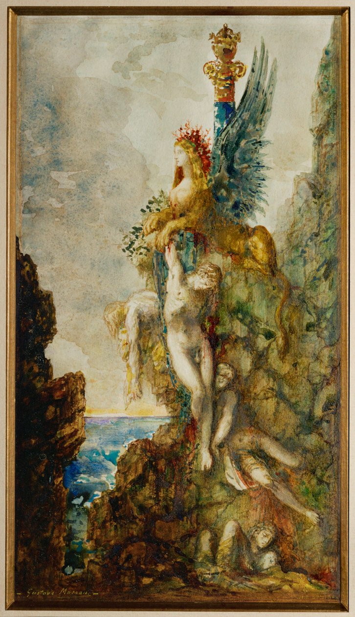 La Sfinge vittoriosa da Gustave Moreau