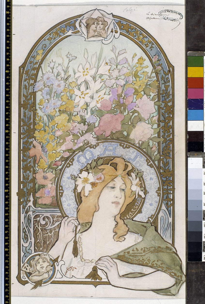 Art Nouveau: poster di Gustave Salge da Gustave Salge
