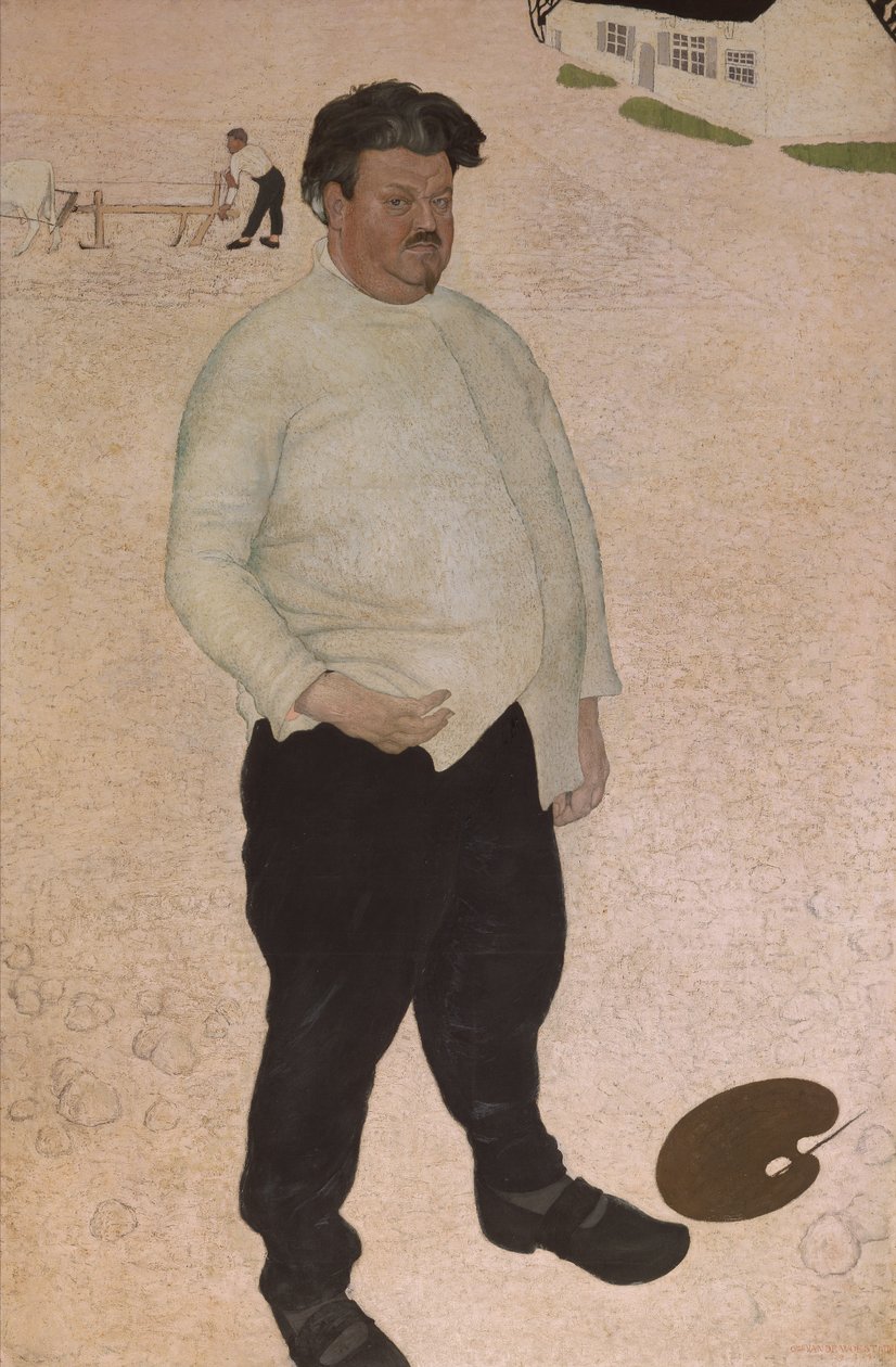 Ritratto di Valerius de Saedeleer da Gustave Van de Woestyne