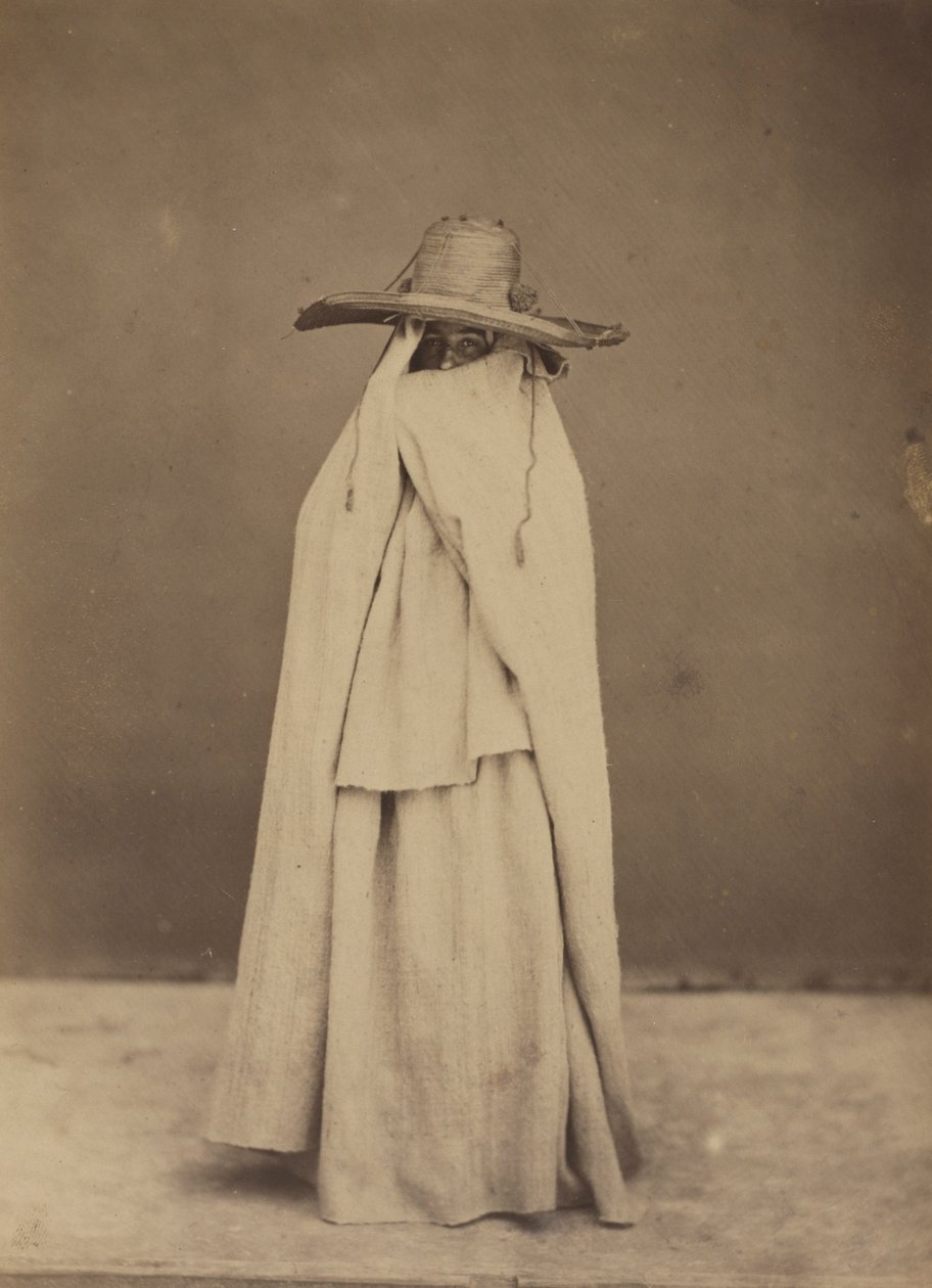 Donna algerina, fine anni 1850 da Gustave de Beaucorps