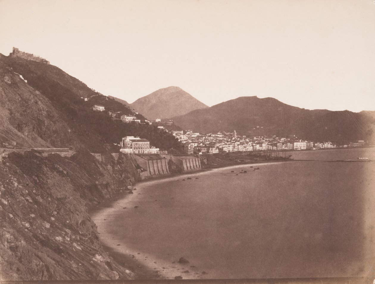 Salerno, Italia, c. 1856 (foto) da Gustave de Beaucorps