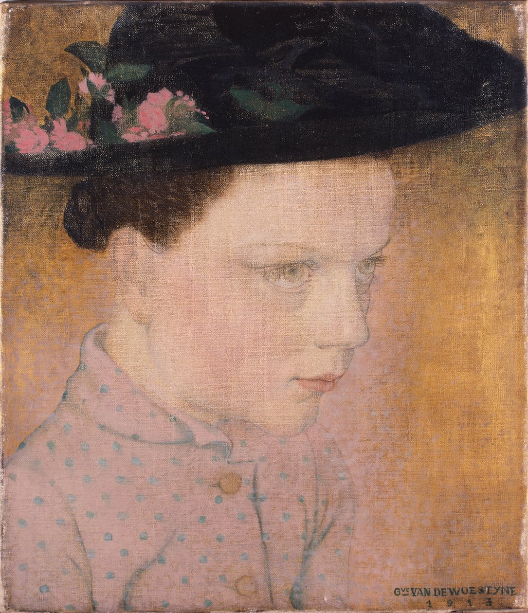 Ragazza di campagna da Gustave Van de Woestyne