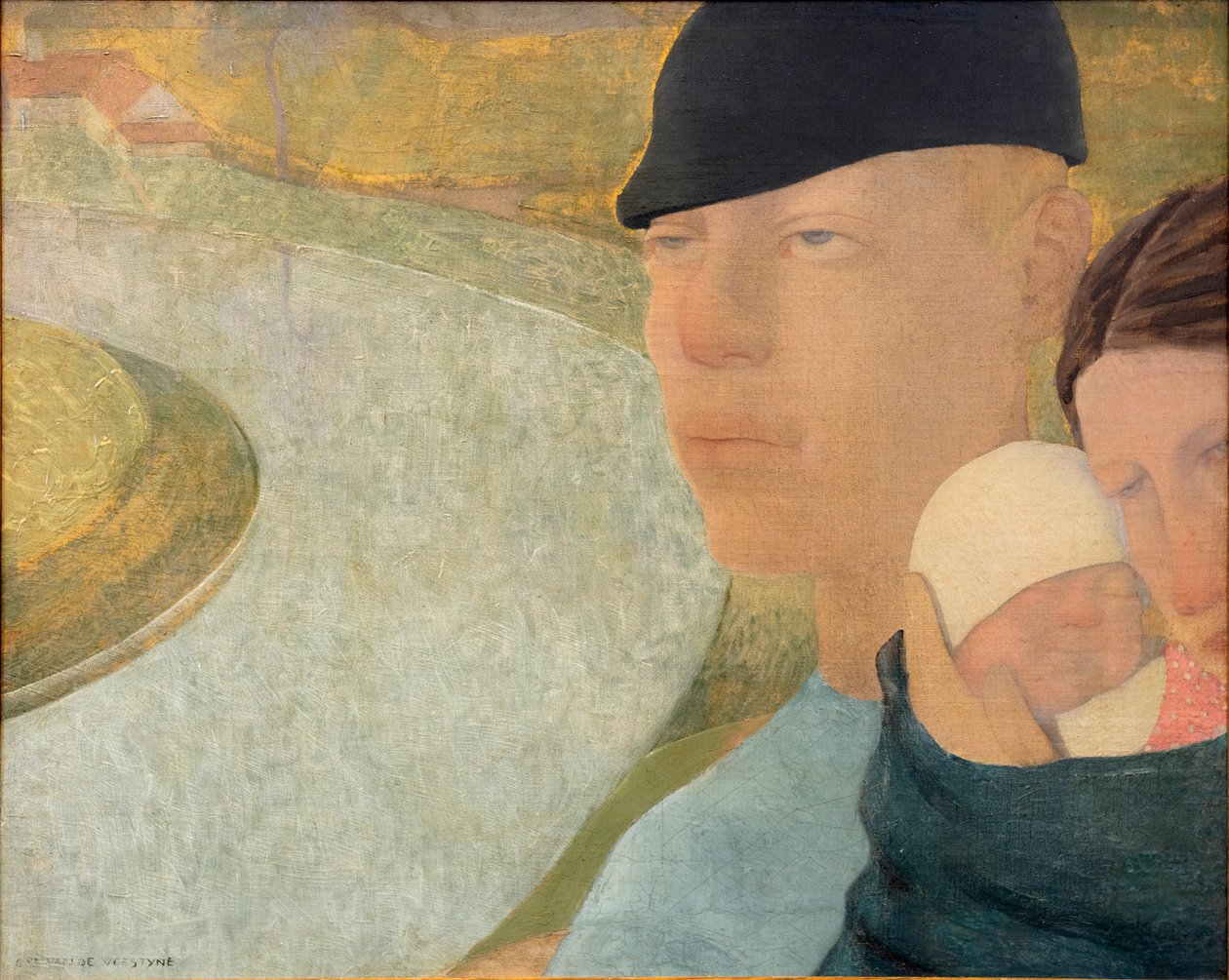 Famiglia di contadini da Gustave Van de Woestyne