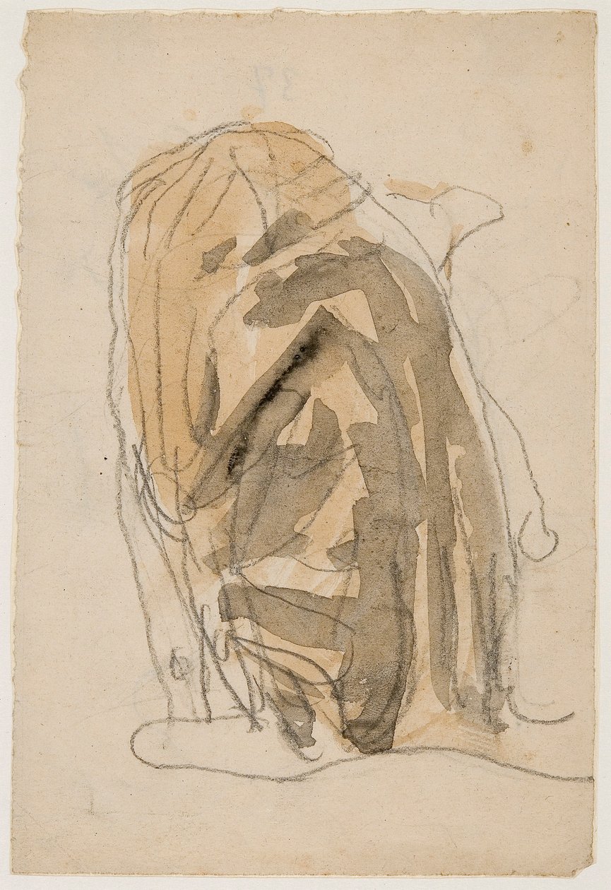 Gatto che si lava, 1896-1939 da Gwendolen Mary John