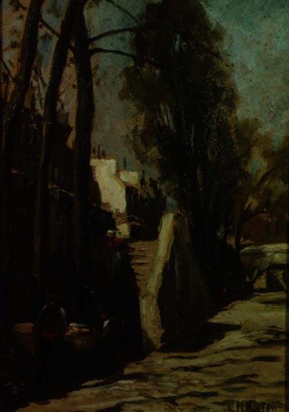 Scena di strada da Gwendoline Margaret Hopton