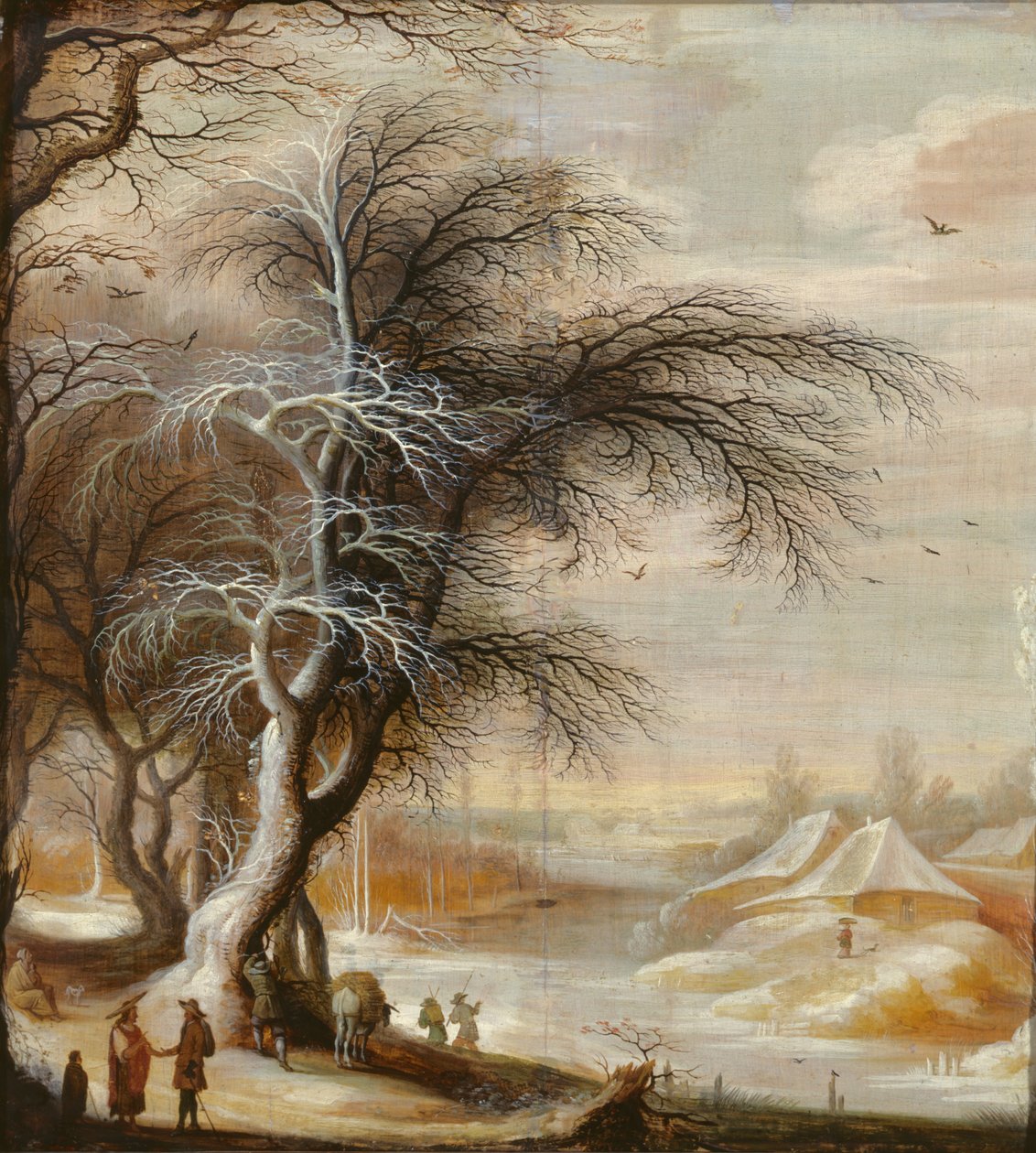 Paesaggio invernale da Gysbrecht Lytens or Leytens