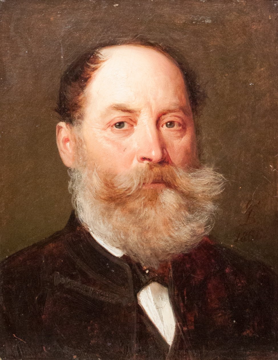 Ritratto di Vilmos Benczur, padre dell