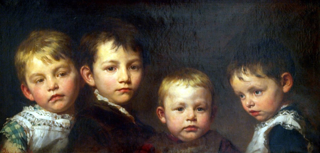 I miei figli da Gyula Benczúr