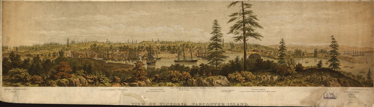 LC Mappe panoramiche (2a ed.), 1075 Disponibile anche tramite il sito web della Biblioteca del Congresso come immagine raster. Mostra punti di interesse. AACR2 da H. O.; Picken Tiedemann