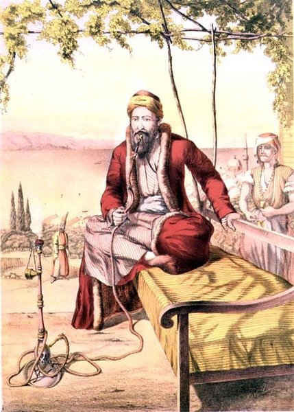 Un mercante ebreo, inciso da Charles Parsons da H.J. van (after) Lennep