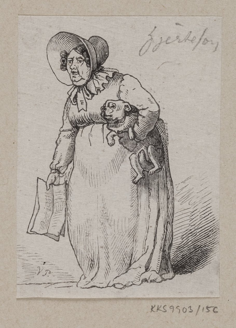 Illustrazione per "Dolore del cuore" in H.C. Andersen, "Fiabe e storie", Volume 2 da H.P. Hansen