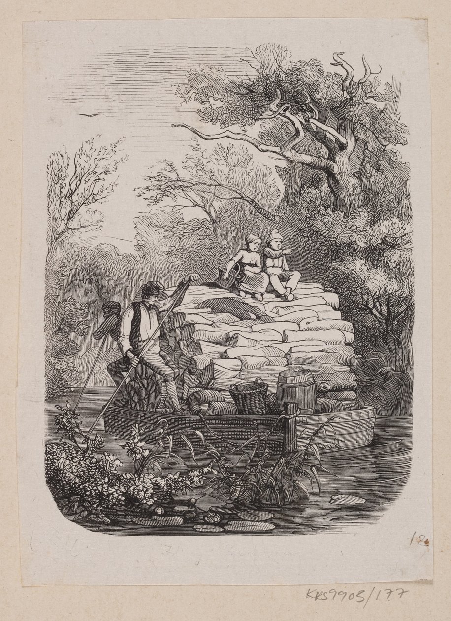 Illustrazione per "Ib e la piccola Christine" in H.C. Andersen, "Fiabe e Storie", Volume 2 da H.P. Hansen
