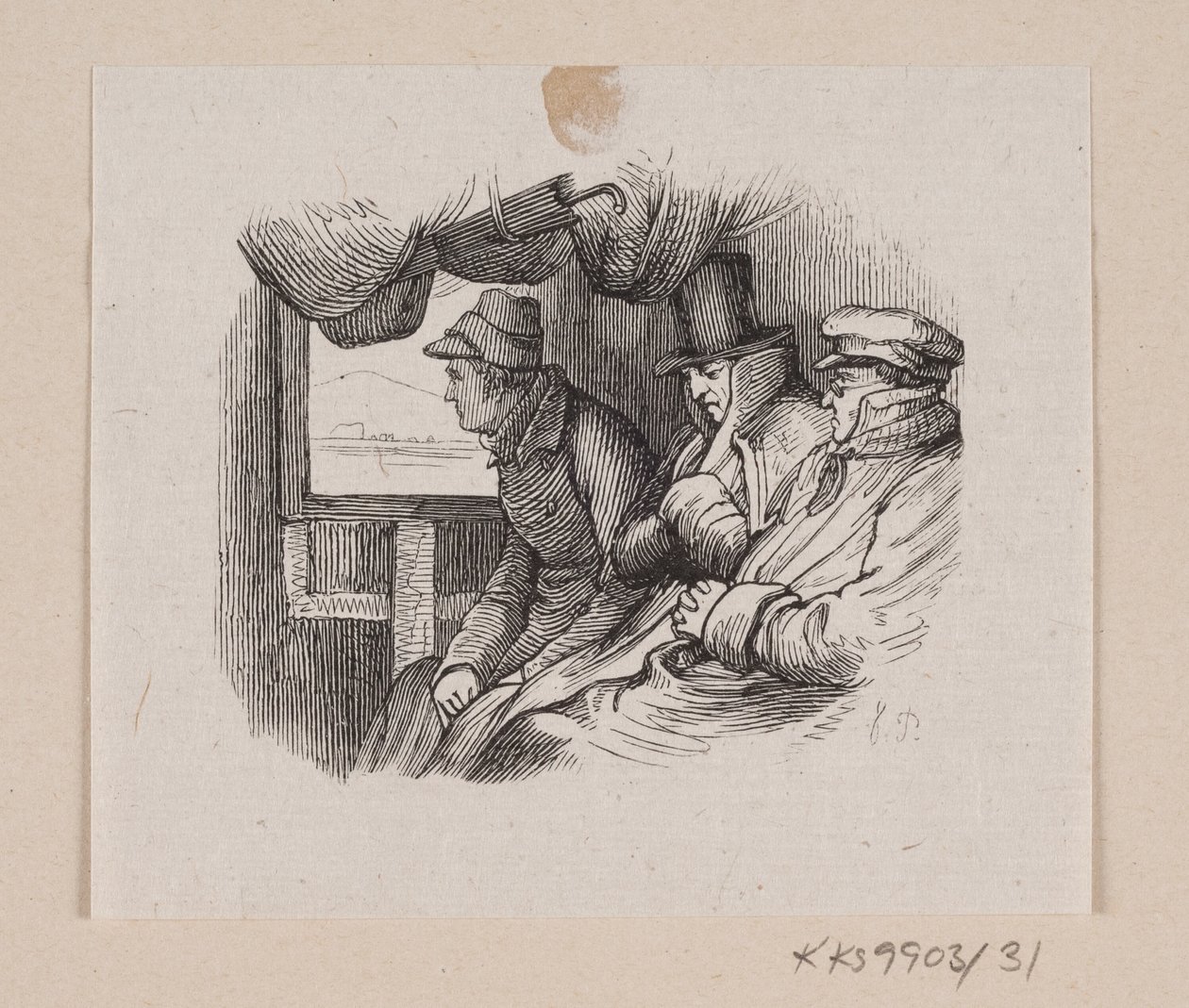 Illustrazione per "Gli stivali della fortuna" in H.C. Andersen, "Fiabe e storie", Volume 1 da H.P. Hansen