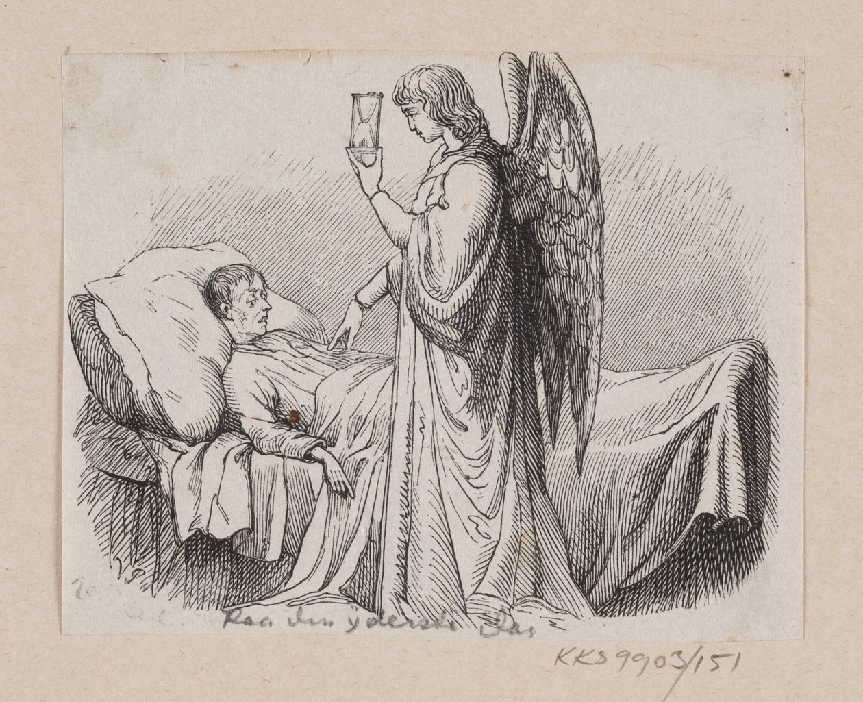 Illustrazione per "Paa den yderste Dag" in H.C. Andersen, "Fiabe e storie", Volume 2 da H.P. Hansen