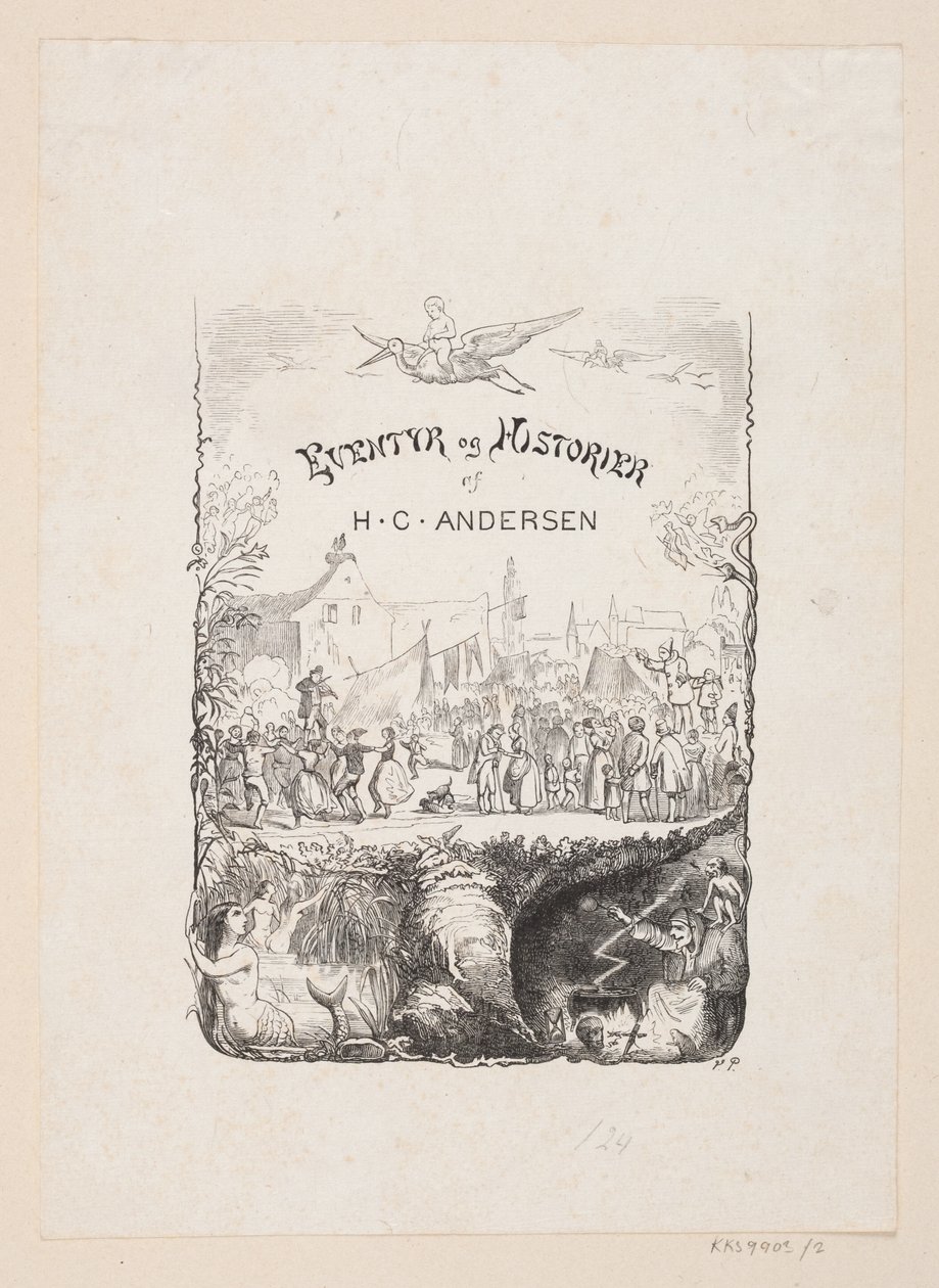 Titolo intermedio n. 2 per H.C. Andersen, "Fiabe e storie", Volume 1 da H.P. Hansen